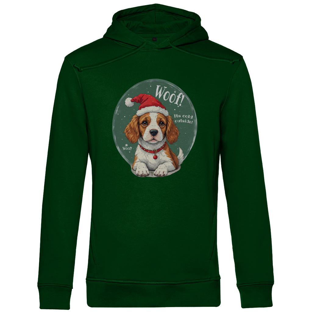 Wuff und Weihnachten - Bio-Hoodie für Herren-Weihnachten