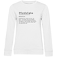Pferdeliebe - Bio-Sweatshirt für Damen