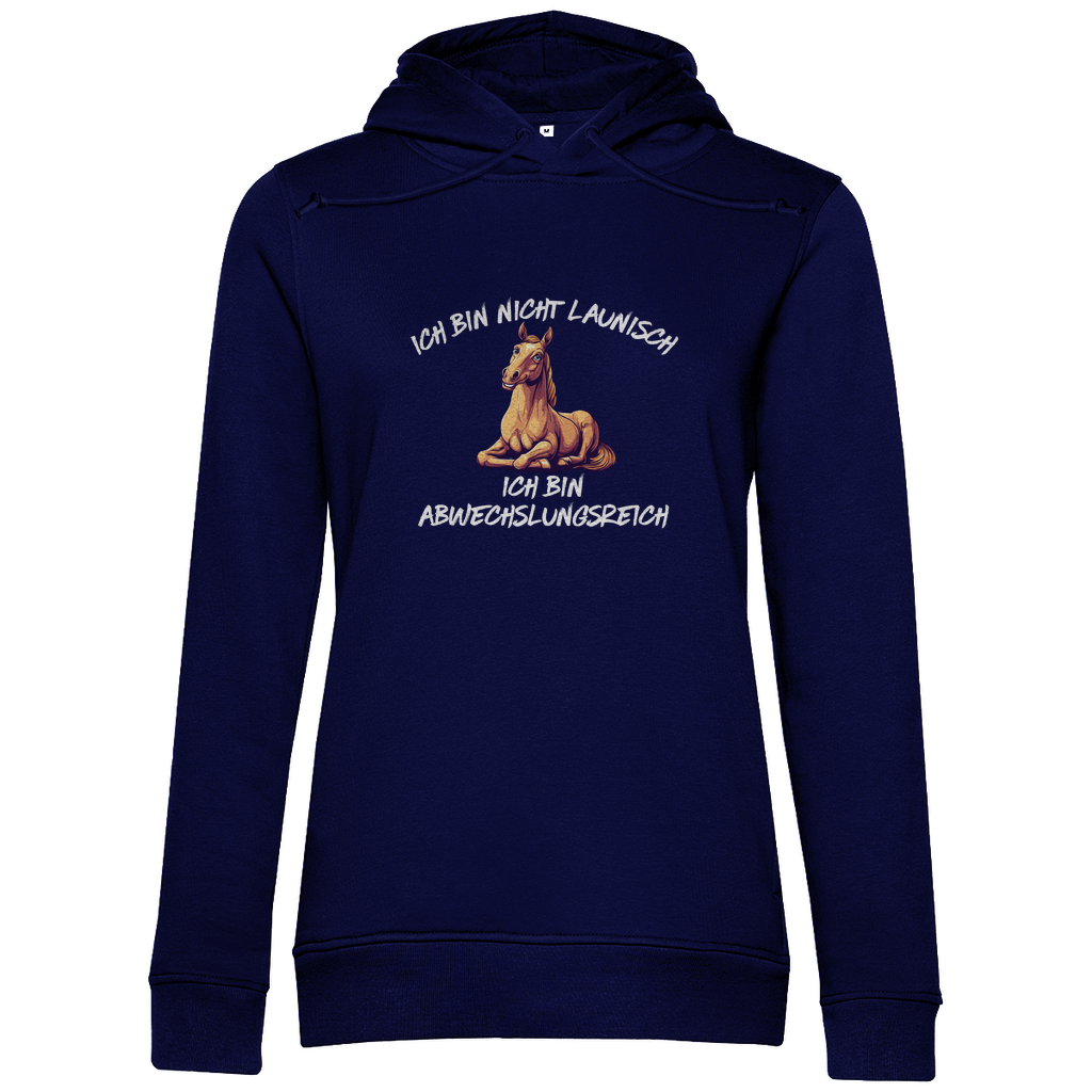 Abwechslungsreich - Bio-Hoodie für Damen