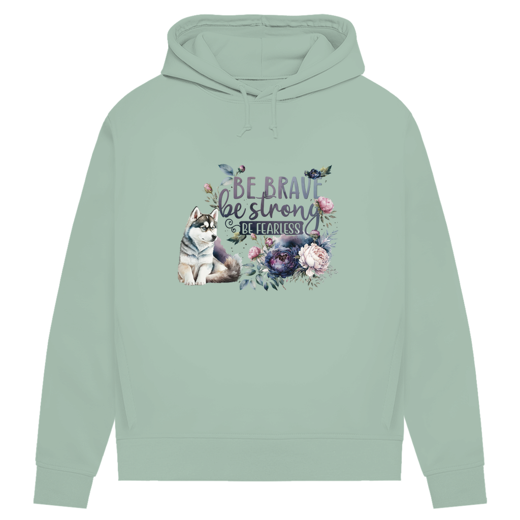 Be Strong - Bio-Hoodie für Damen