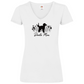 Doodle Mom - V-Shirt für Damen