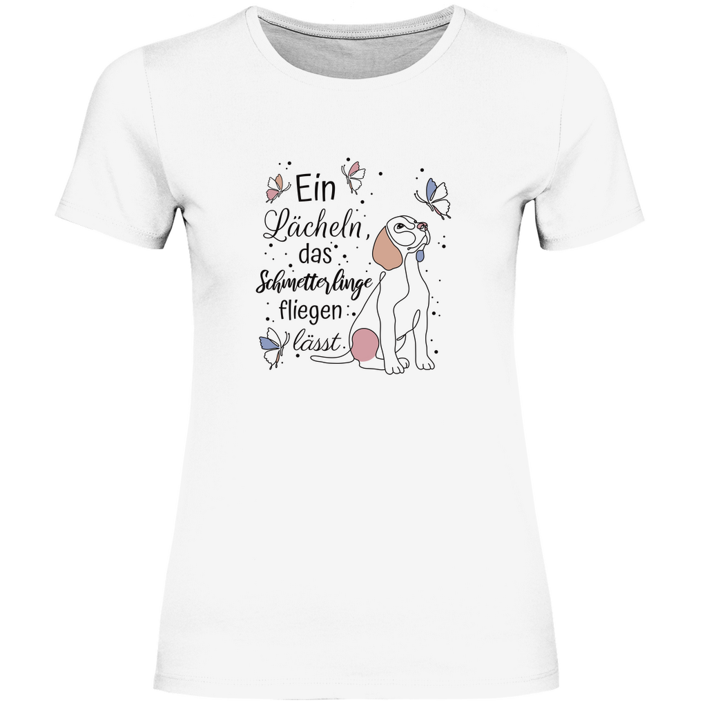 Schmetterlinge - Shirt für Damen