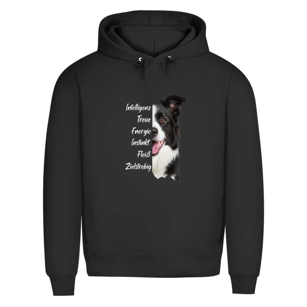 Border Collie - Bio-Hoodie für Herren
