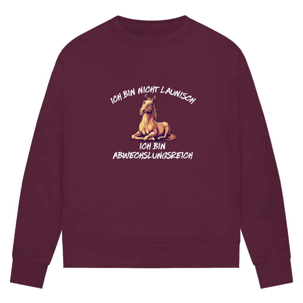 Abwechslungsreich - Bio-Sweatshirt für Damen