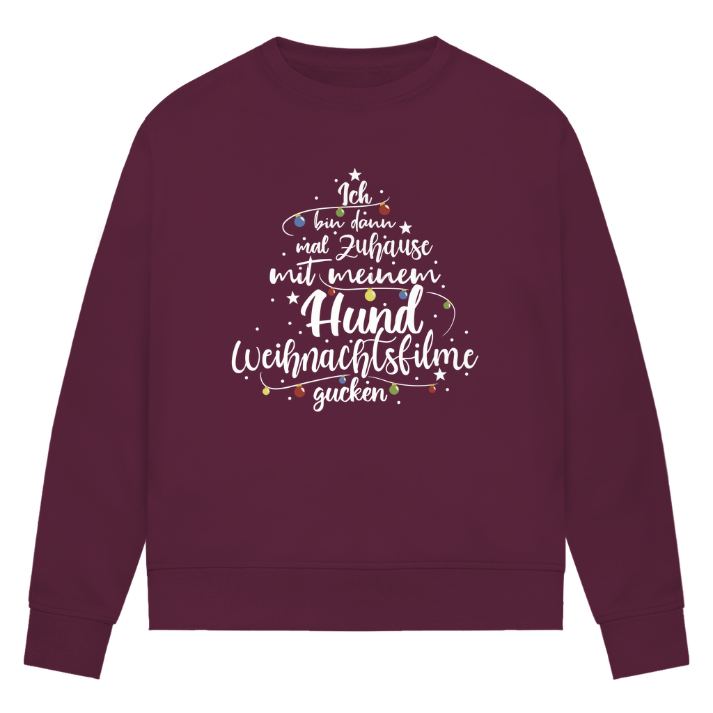 Weihnachtsfilme - Bio-Sweatshirt für Damen