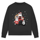Biker Santa - Bio-Sweatshirt für Damen