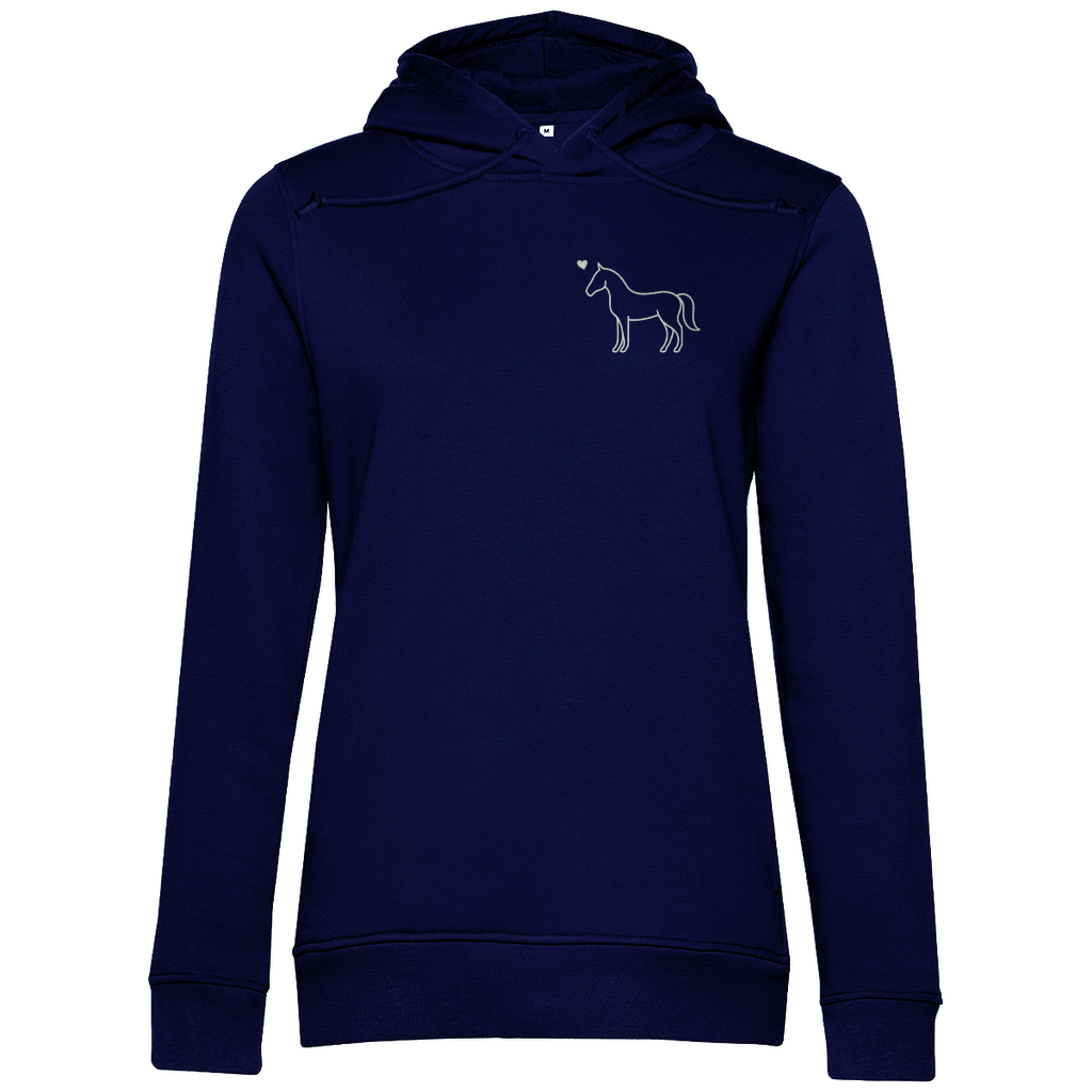 Eleganz mit Herz - Bio-Hoodie für Damen