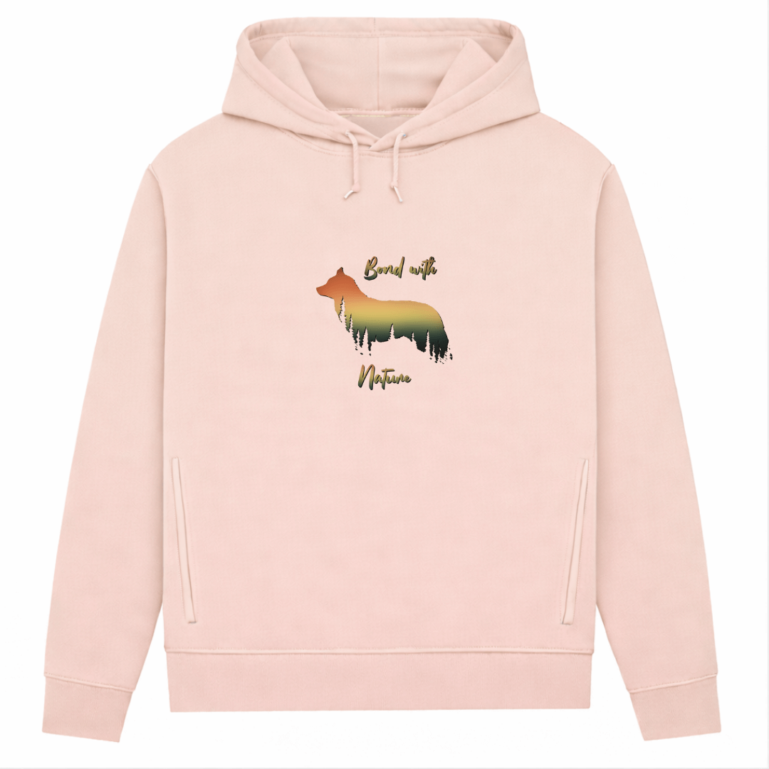 Bond With Nature– Hoodie aus Bio-Baumwolle für Damen