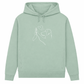 Wahre Liebe – Hoodie aus Bio-Baumwolle für Damen