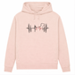 Lebenslinie – Hoodie aus Bio-Baumwolle für Damen
