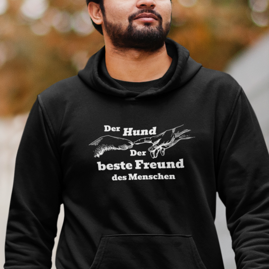 Feeling Dog - Bio-Hoodie für Herren