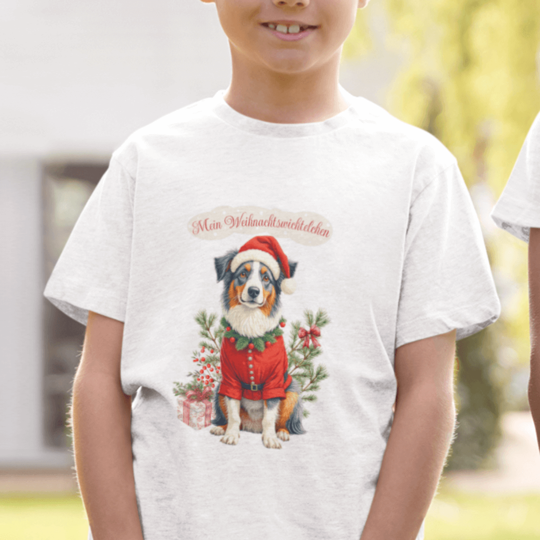 Weihnachtswichteln - Bio T-Shirt für Kinder