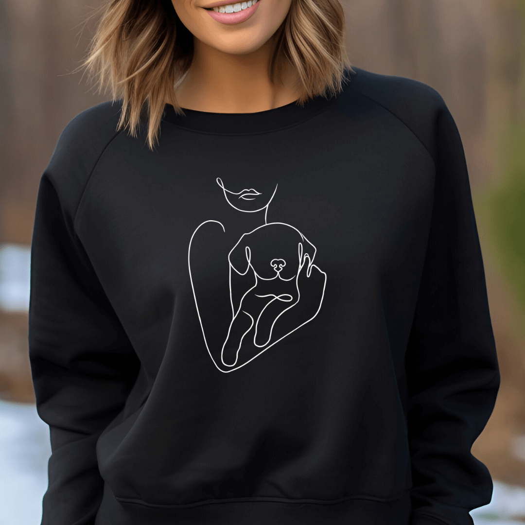 Welpenliebe - Sweatshirt für Damen