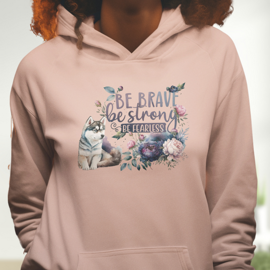 Be Strong - Bio-Hoodie für Damen