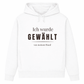 Seelenhund Statement  – Hoodie aus Bio-Baumwolle für Damen