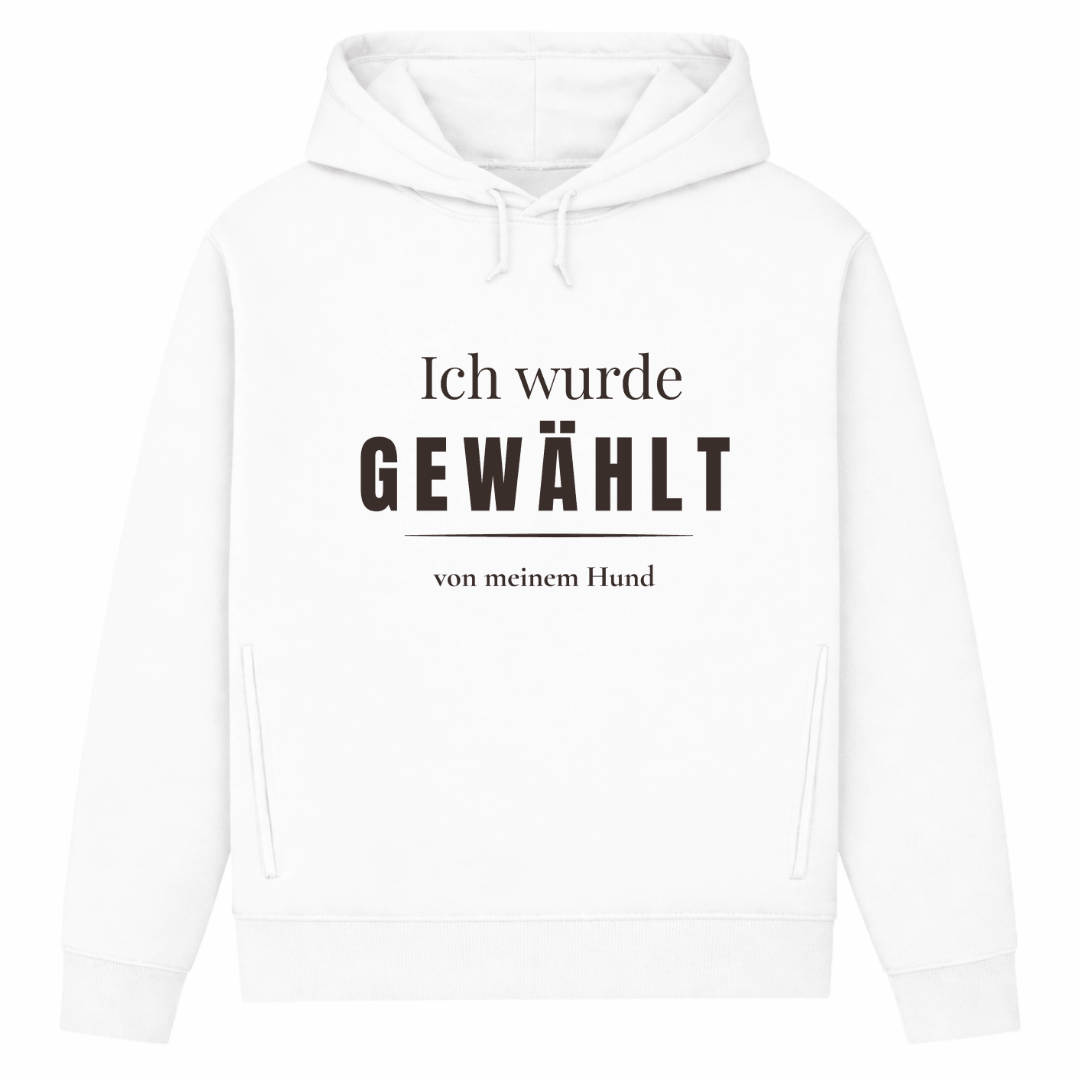 Seelenhund Statement  – Hoodie aus Bio-Baumwolle für Damen
