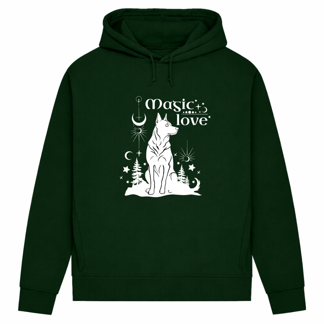 Magic Love– Hoodie aus Bio-Baumwolle für Damen