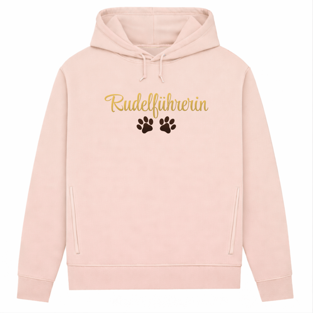 Rudelführerin– Hoodie aus Bio-Baumwolle für Damen