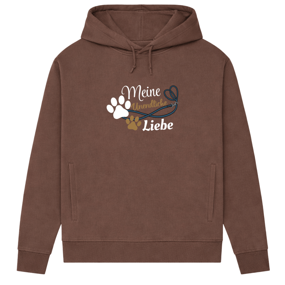 Unendlich – Hoodie aus Bio-Baumwolle für Damen