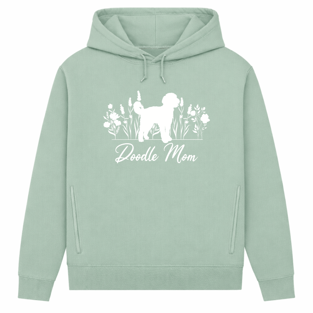 Doodle Mom – Hoodie aus Bio-Baumwolle für Damen