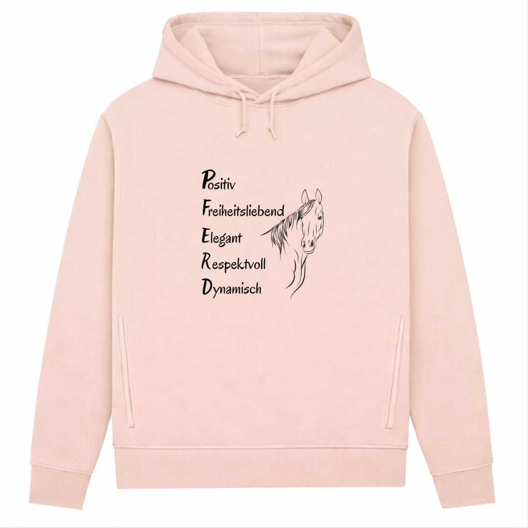 Seelenpferd - Hoodie aus Bio-Baumwolle für Damen