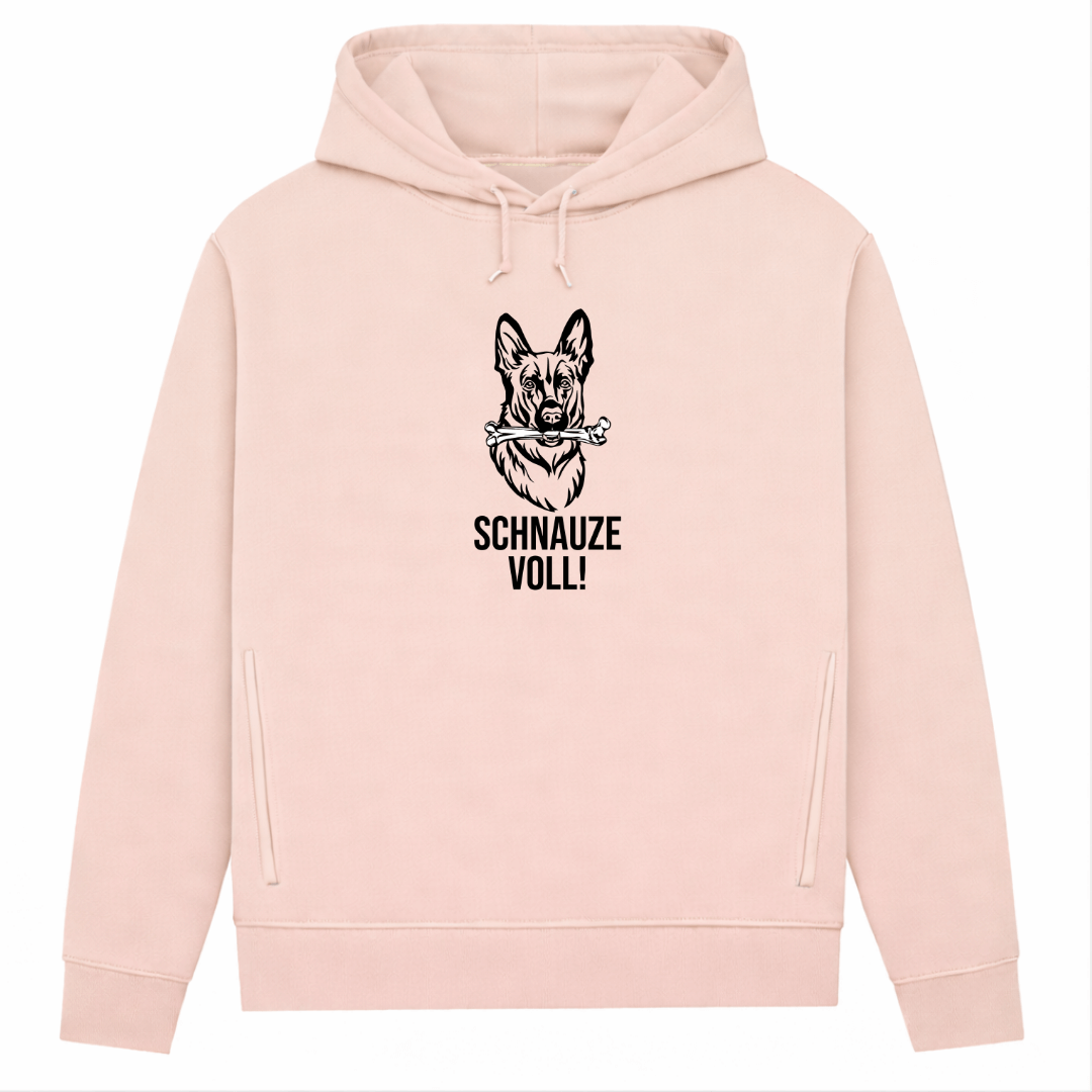 Schnauze Voll– Hoodie aus Bio-Baumwolle für Damen