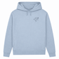 Paw & Flower Vibes– Hoodie aus Bio-Baumwolle für Damen