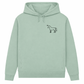 Eleganz mit Herz – Hoodie aus Bio-Baumwolle für Damen