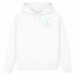 Dog Lover – Hoodie aus Bio-Baumwolle für Damen |Brustmotiv & Rückendruck