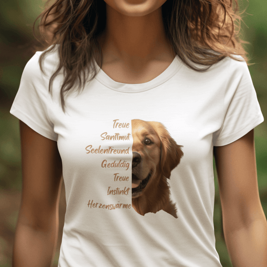 Golden Retriever - T-Shirt für Damen