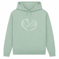 Herzensfreunde - Hoodie aus Bio-Baumwolle für Damen