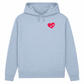 Pfötchen Im Herz– Hoodie aus Bio-Baumwolle für Damen