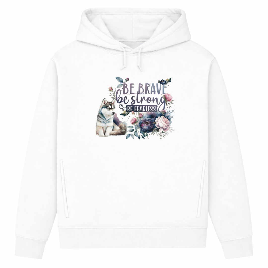 Be Strong – Hoodie aus Bio-Baumwolle für Damen
