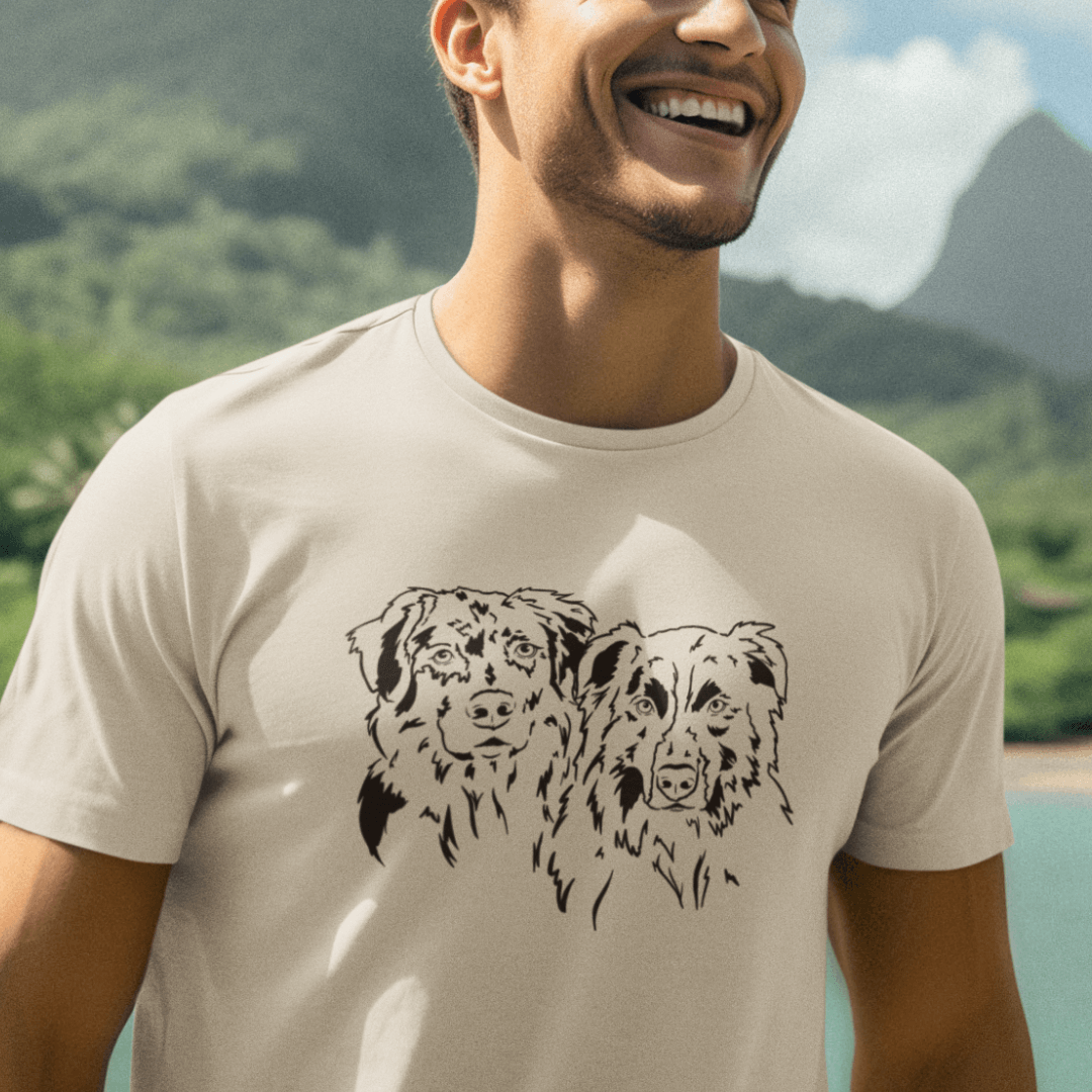 Aussie Love T-Shirt für Herren