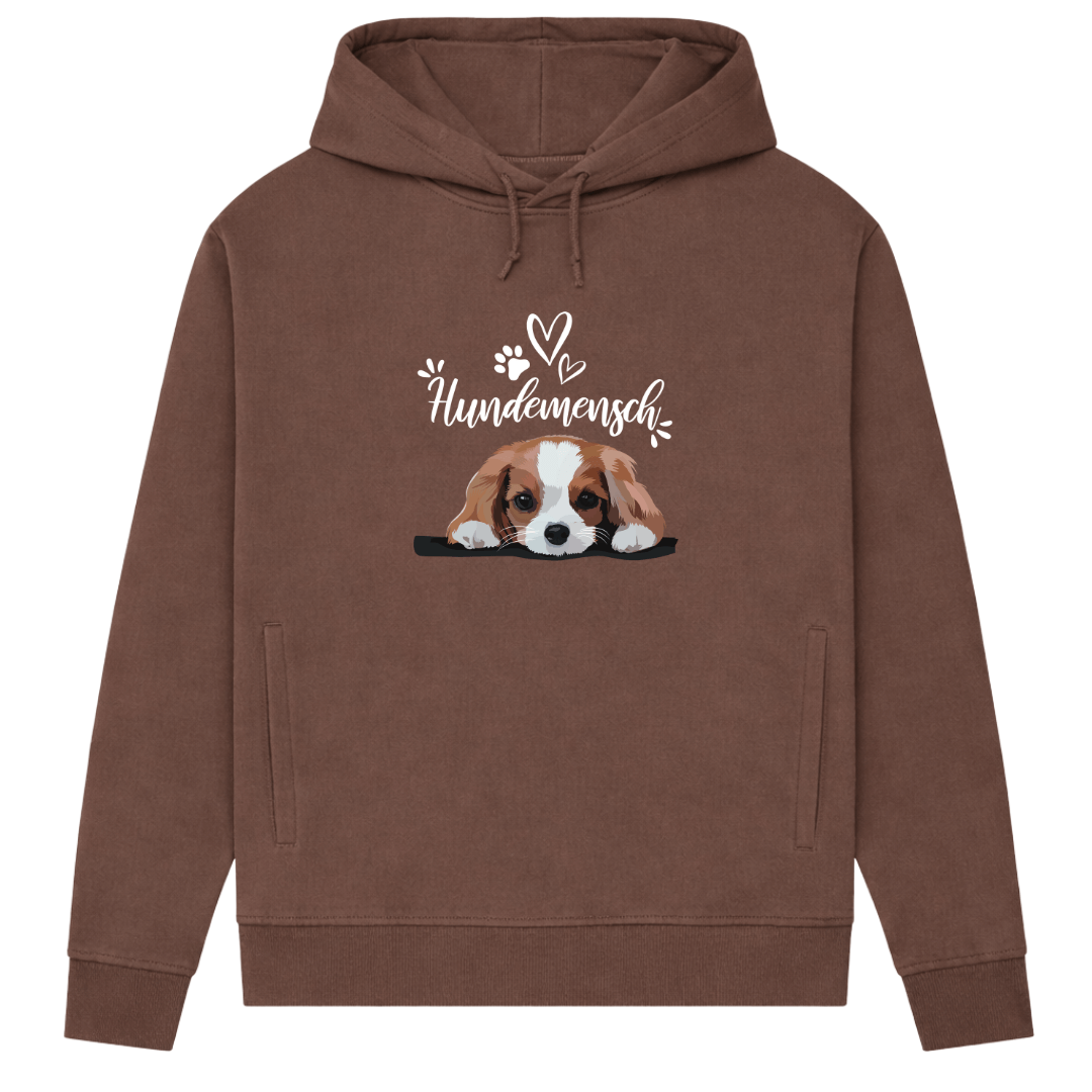 Hundemensch– Hoodie aus Bio-Baumwolle für Damen