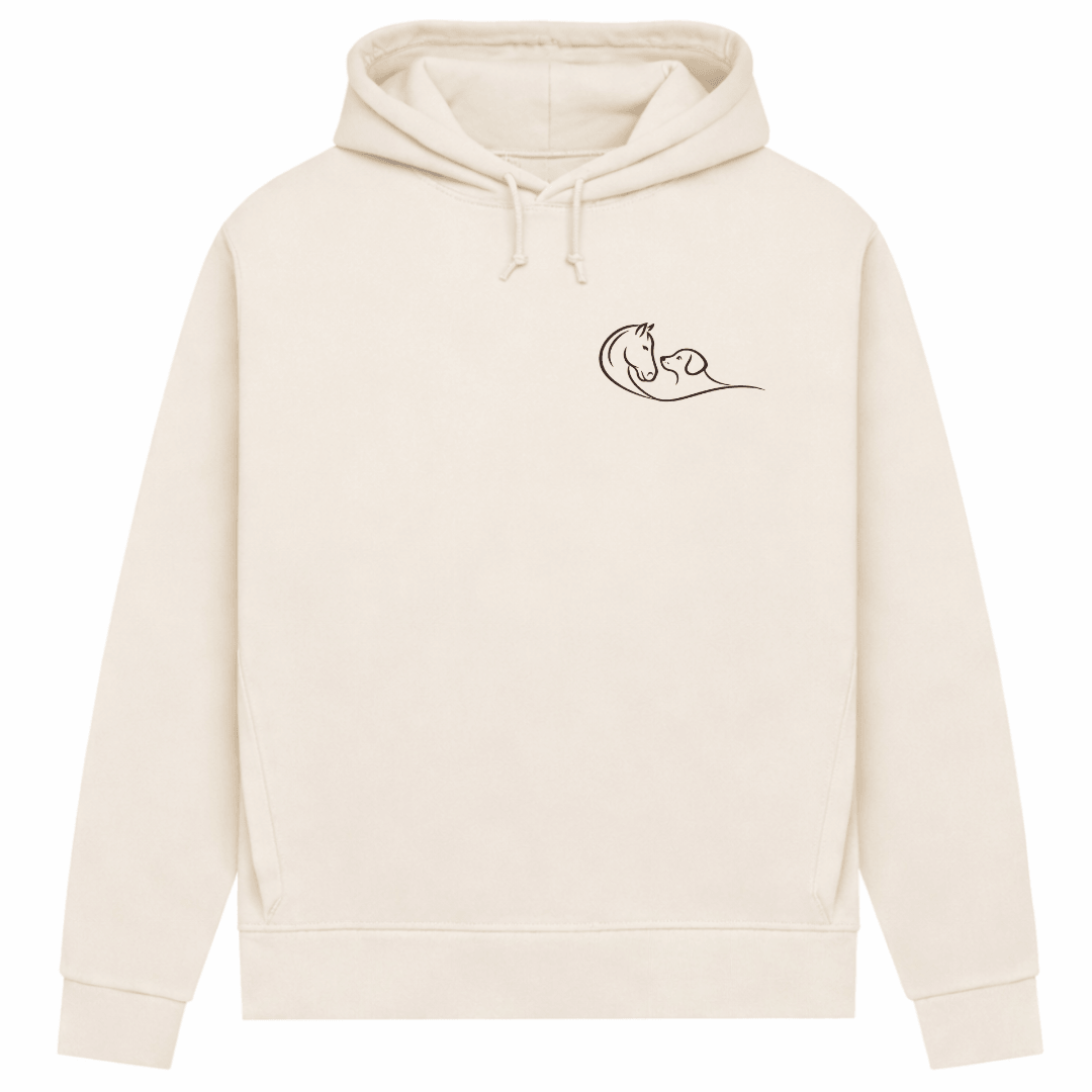 Seelenfreunde -Hoodie aus Bio-Baumwolle für Damen