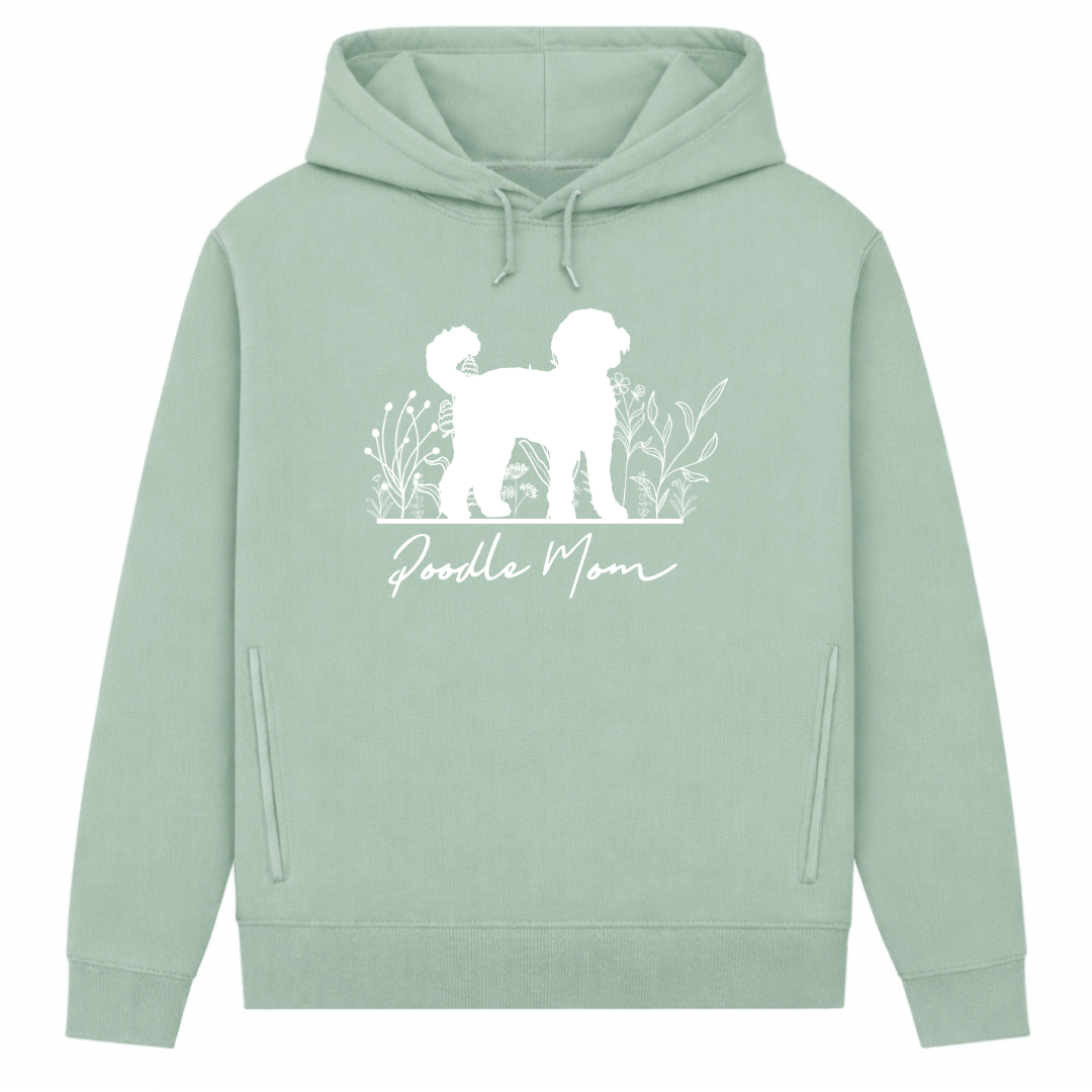 Pudel Mom– Hoodie aus Bio-Baumwolle für Damen