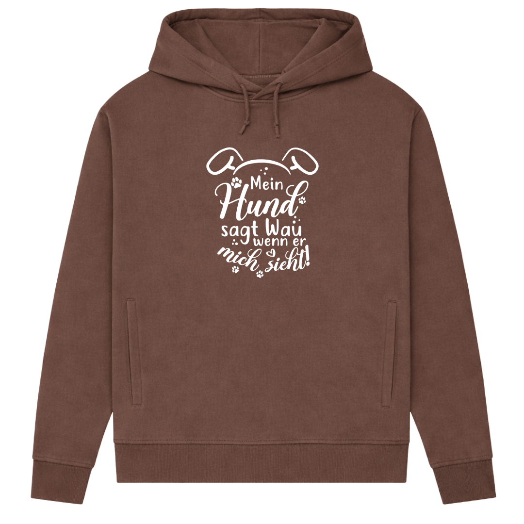 Wau– Hoodie aus Bio-Baumwolle für Damen