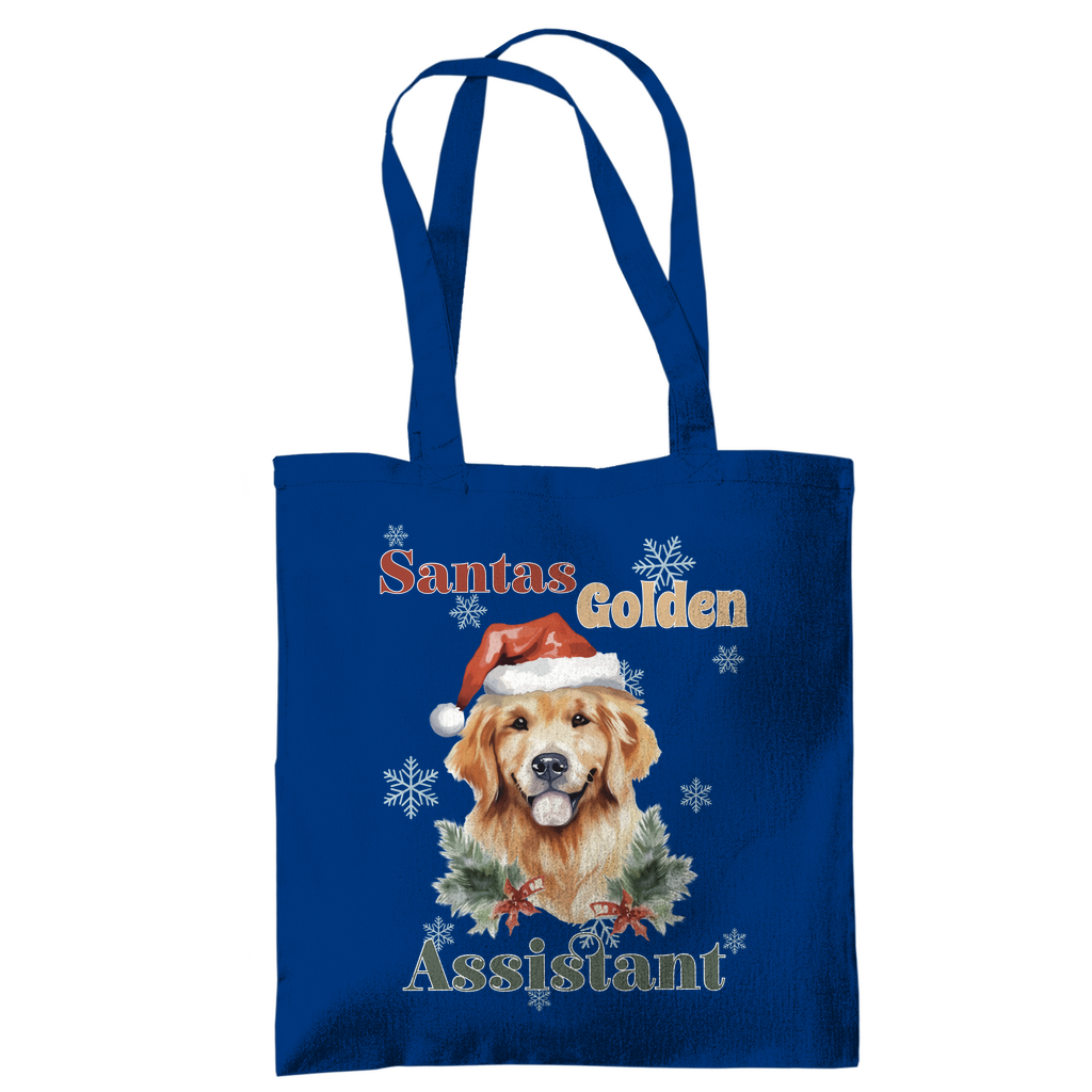 Santas Golden Assistant - Tragetasche