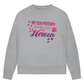 Direkt zum Herzen - Bio-Sweatshirt für Damen