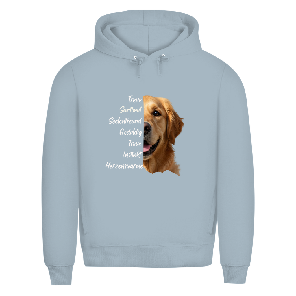 Golden Retriever - Bio-Hoodie für Herren