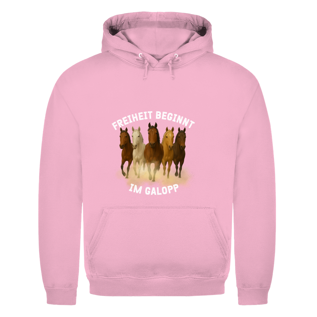 Galopp ist Freiheit - Hoodie Unisex