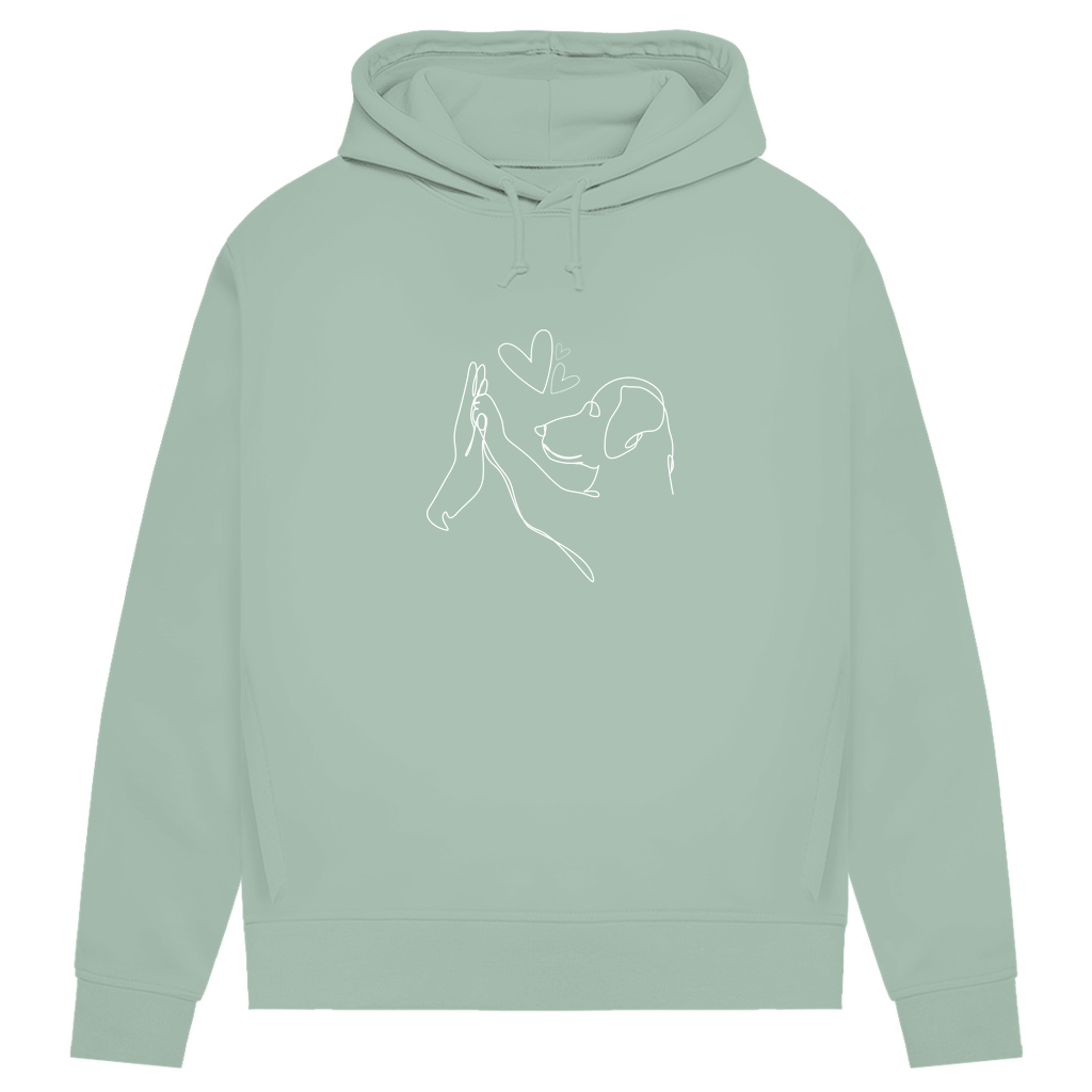 Wahre Liebe- Bio-Hoodie für Damen