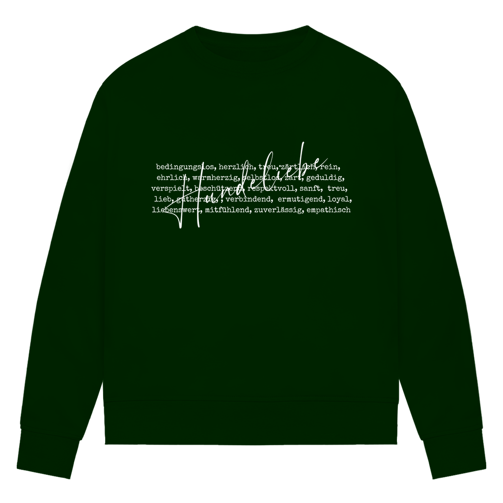 Hunde Liebe ist... - Bio-Sweatshirt für Damen