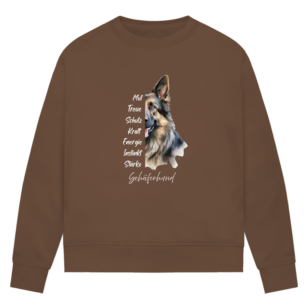 Schäferhund - Bio-Sweatshirt für Damen