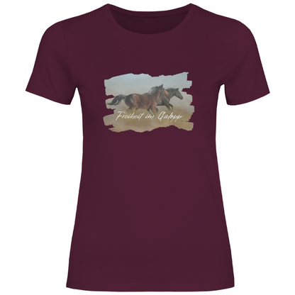 Freiheit im Galopp - T-Shirt für Damen