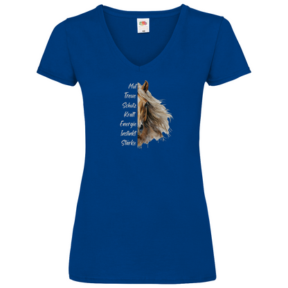 Wilde Seele - V-Shirt für Damen