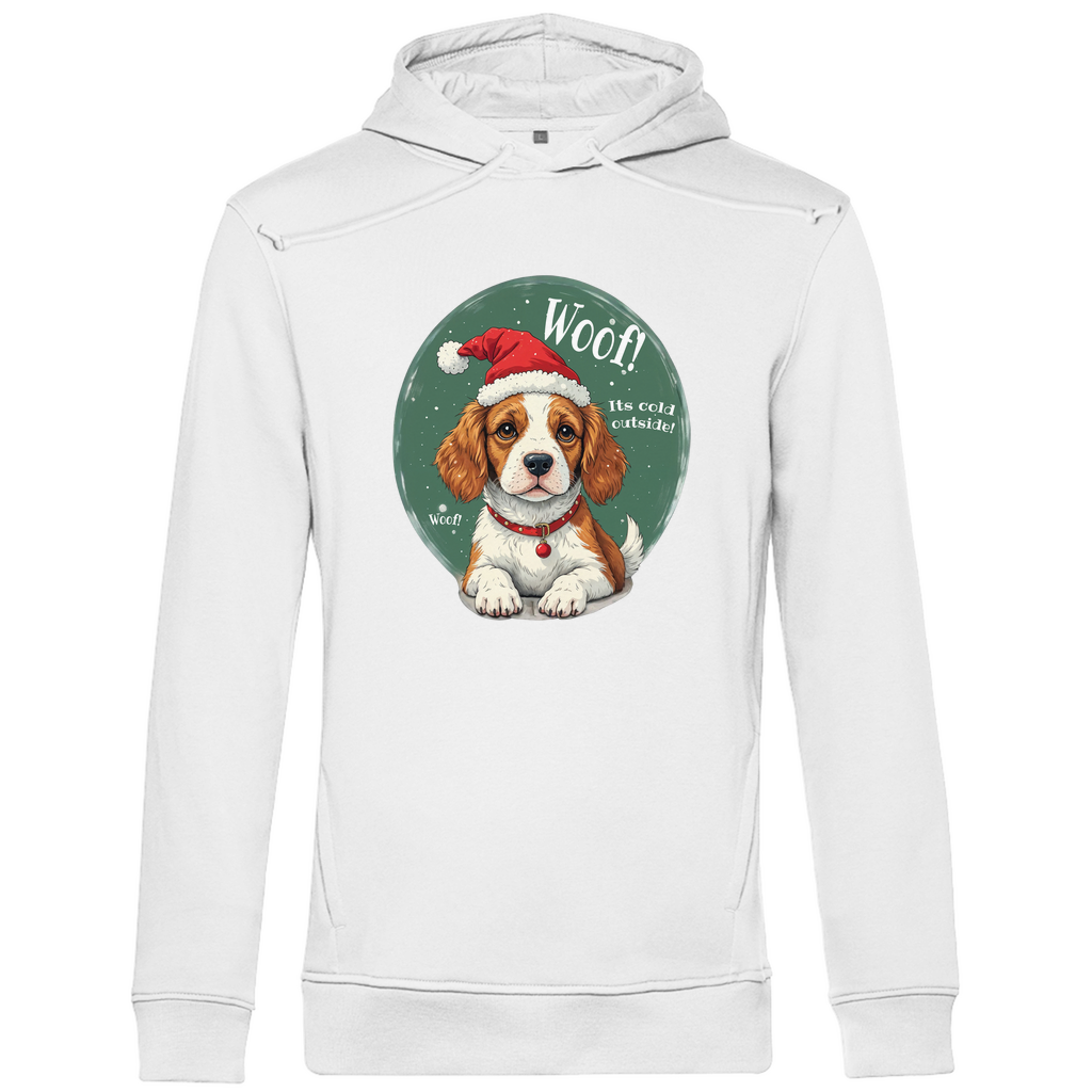 Wuff und Weihnachten - Bio-Hoodie für Herren-Weihnachten