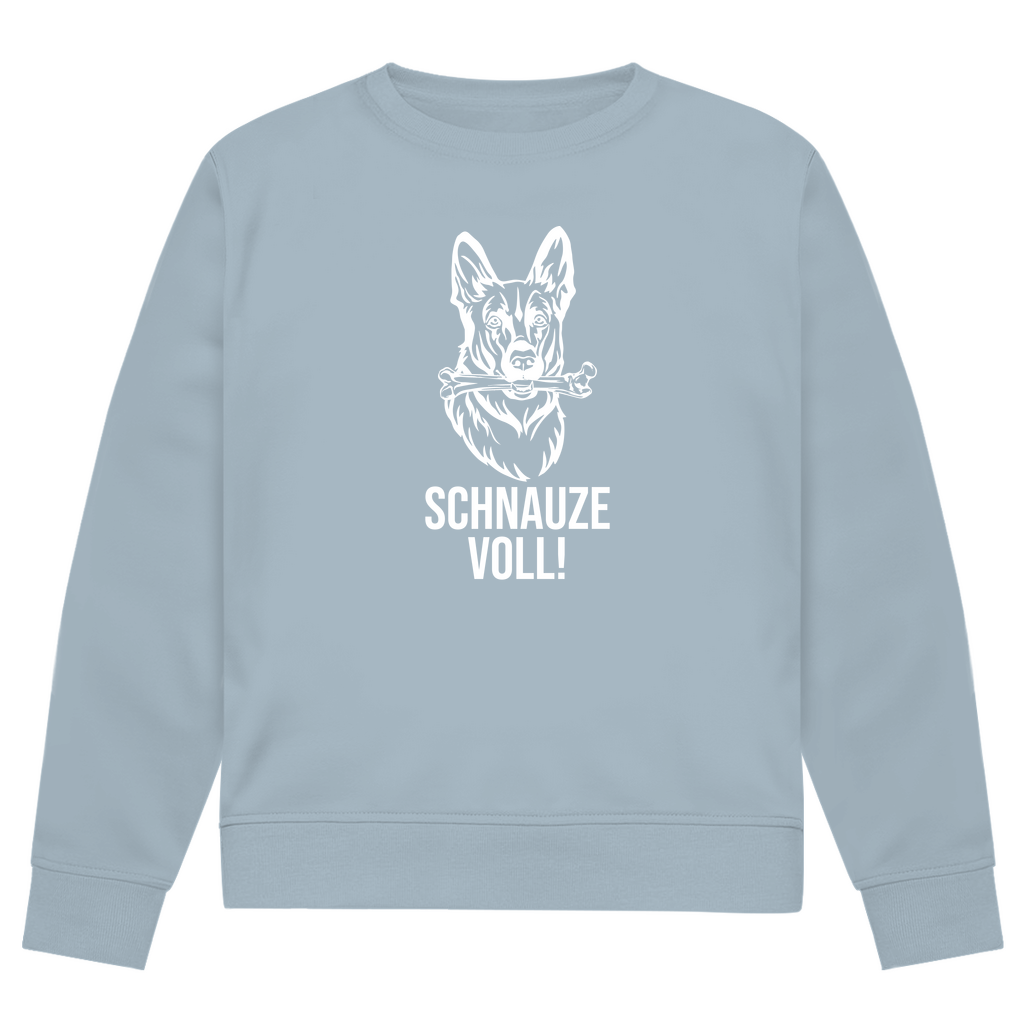 Schnauze Voll - Bio - Sweatshirt für Herren