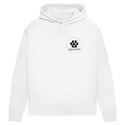 Stay Pawsitive- Bio-Hoodie für Damen